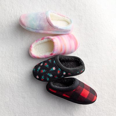 Boys Cuddl Duds Fleece Lined Clog Slippers