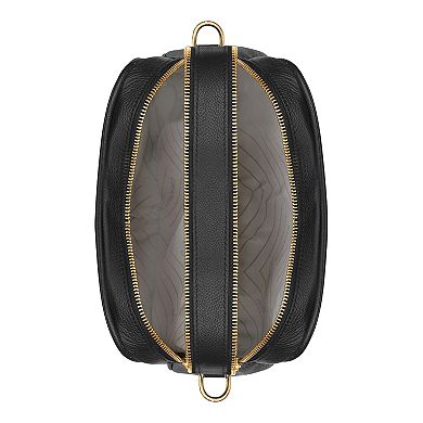 Champs Gala Collection Leather Double-Zip Shoulder Bag