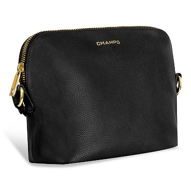 Champs Gala Collection Leather Top-Zip Shoulder Bag