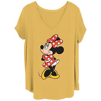 Juniors' Plus Size Minnie Mouse Traditional Pose Graphic Tee
