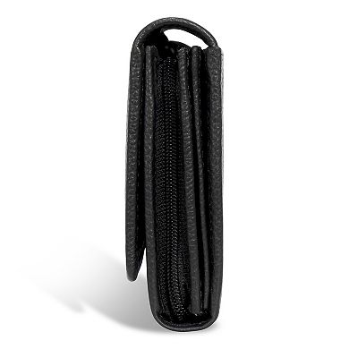 Champs Gala Collection Leather Flap Clutch