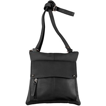 Champs Ultimate Organizer Leather RFID-Blocking Crossbody Bag