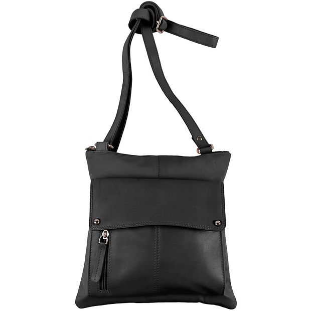 Champs Ultimate Organizer Leather RFID-Blocking Crossbody Bag display picture 1