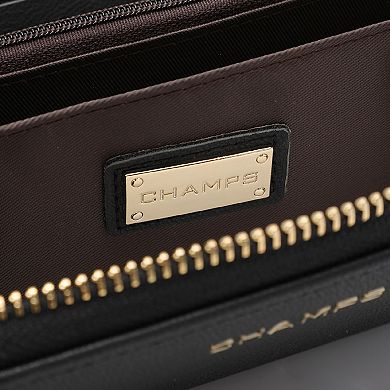 Champs RFID Zip-Around Wallet