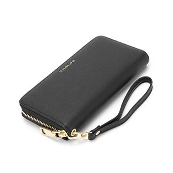Champs RFID Zip-Around Wallet
