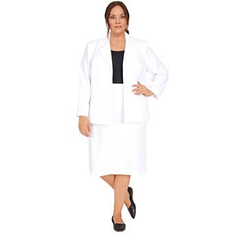 Plus Size Alfred Dunner Chic Button-Front Jacket