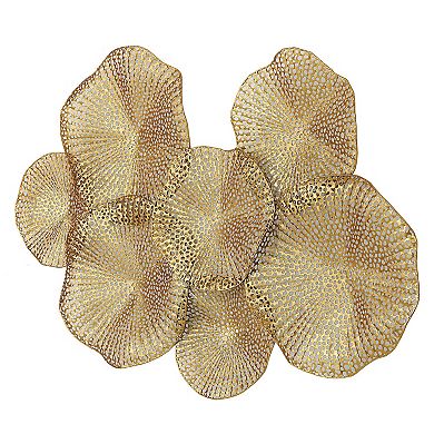 Ripley Gold Metal Wall Art Decor