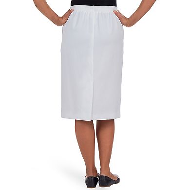 Women's Alfred Dunner Pull-On Pencil Skirt