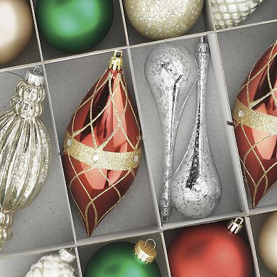 Whitmor 64 Count Christmas Ornament Storage Cube