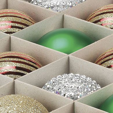 Whitmor 64 Count Christmas Ornament Storage Cube