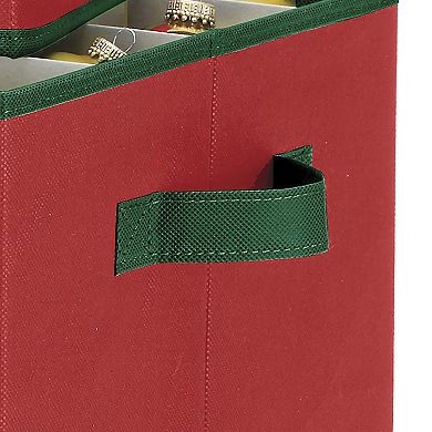 Whitmor 64 Count Christmas Ornament Storage Cube