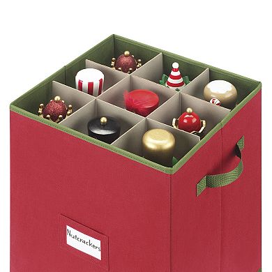Whitmor Holiday Figurine Storage Box