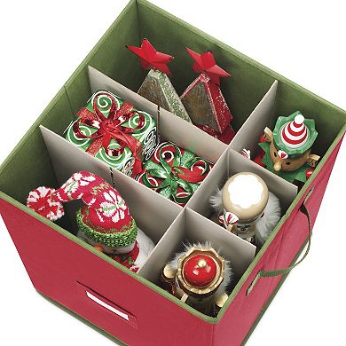 Whitmor Holiday Figurine Storage Box
