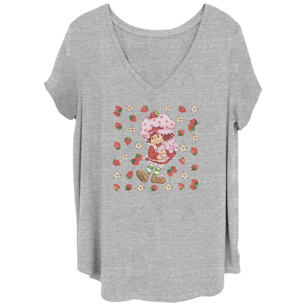 Strawberry Kitten Long Sleeve Top