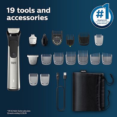 Philips Norelco Multigroom Series 7000 Men's Grooming Kit with Trimmer