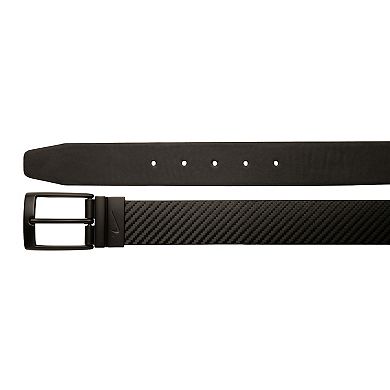 Men's Nike Carbon Fiber Texture Reversible Belt
