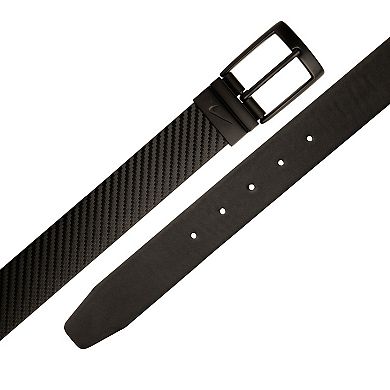 Men's Nike Carbon Fiber Texture Reversible Belt