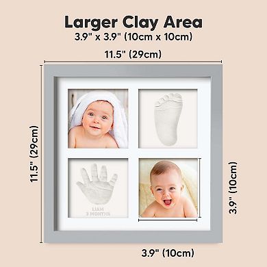 Keababies Baby Hand And Footprint Kit, Baby Footprint Kit, Newborn Baby Shower Gifts For Boy, Girl