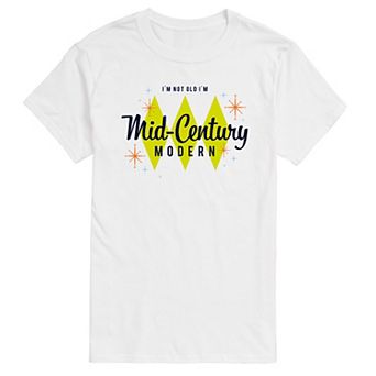 Men's Not Old MidCentury Modern Graphic Tee