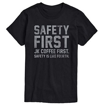 Men's Safety First JK Graphic Tee