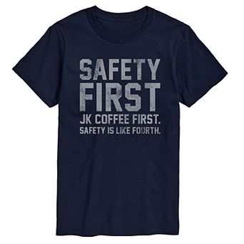 Men's Safety First JK Graphic Tee