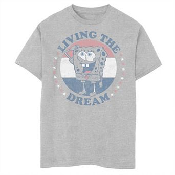 Boys Nickelodeon SpongeBob SquarePants Living The Dream Graphic Tee