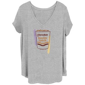 Juniors' Plus Size Maruchan Instant Lunch Graphic Tee