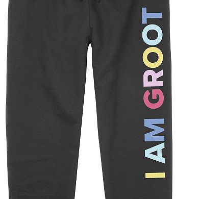 Juniors' Marvel Guardians Of The Galaxy Sideways "I Am Groot" Lightweight Joggers