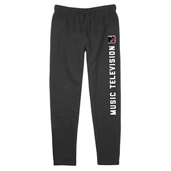Juniors' MTV Music Television Logo Lightweight Joggers
