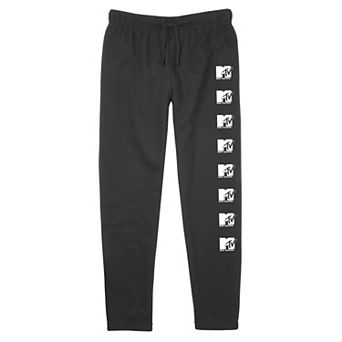 Juniors' MTV Logo Lightweight Joggers