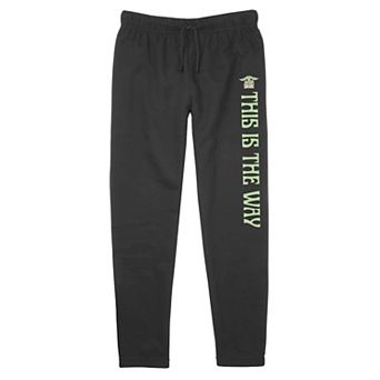 Juniors' Star Wars The Mandalorian Grogu This Is The Way Lightweight Joggers