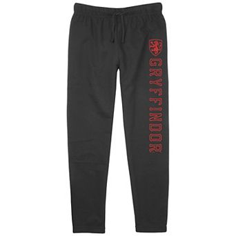 Juniors' Harry Potter Gryffindor Lion Red Crest Lightweight Joggers