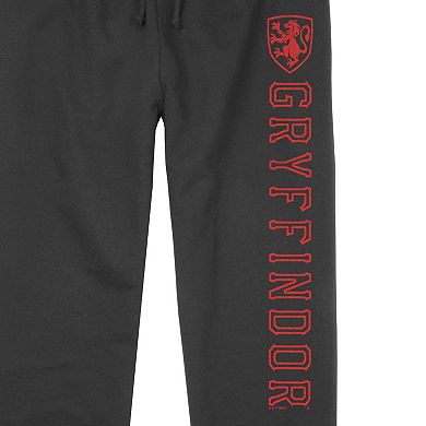 Juniors' Harry Potter Gryffindor Lion Red Crest Lightweight Joggers