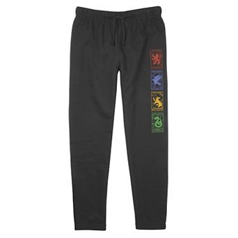 Juniors' Harry Potter Hogwarts Houses Logos Lightweight Joggers