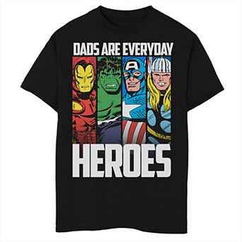 Boys 8-20 Marvel Avengers Father's Day Everyday Heroes Graphic Tee