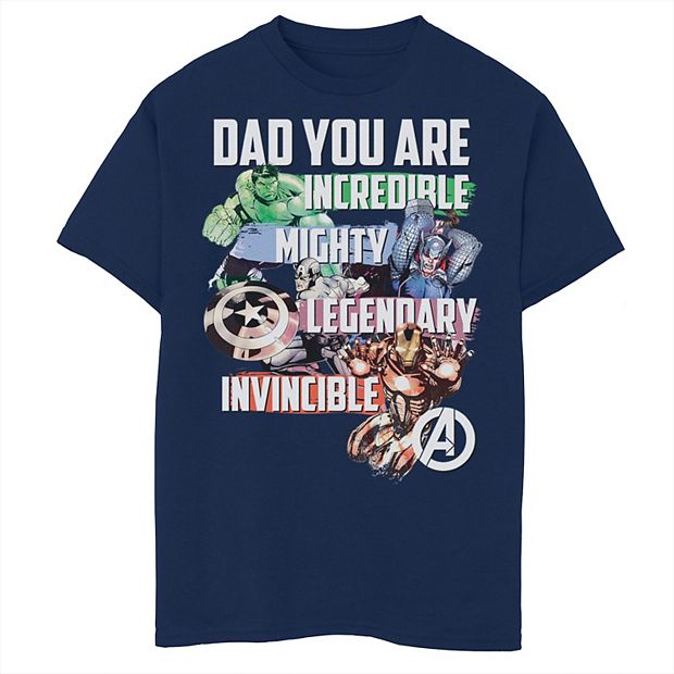 Daddy avengers hot sale t shirt