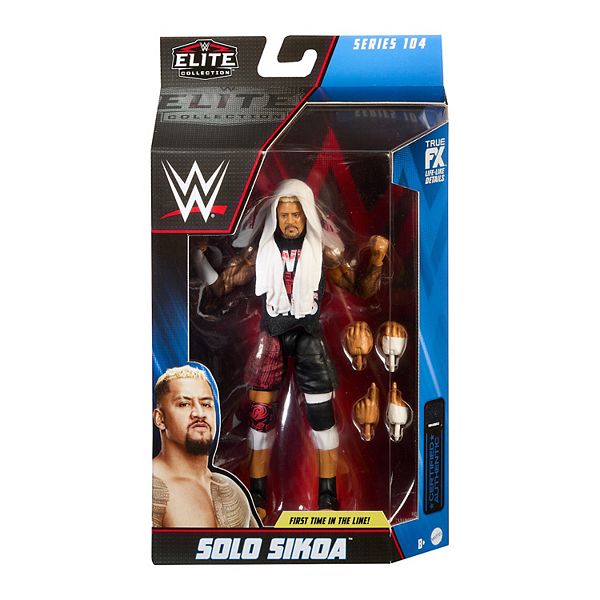 Wwe Elite Action Figure Solo Sikoa - Series #104