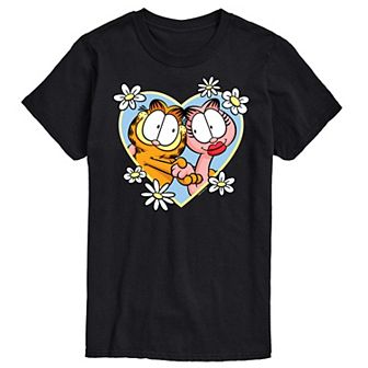 Men's Garfield Heart Graphic Tee