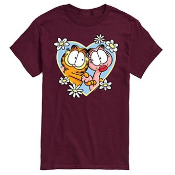 Men's Garfield Heart Graphic Tee