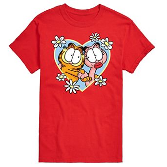 Men's Garfield Heart Graphic Tee