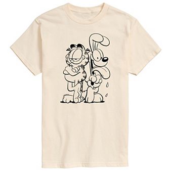 Men's Garfield And Odie Graphic Tee