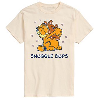 Men's Garfield Snuggle Buds Graphic Tee