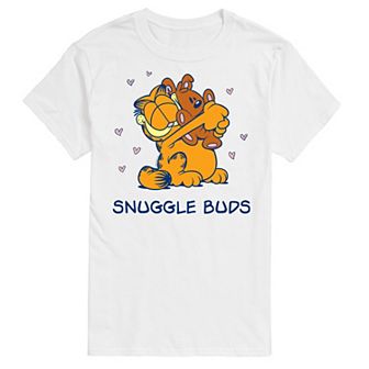 Men's Garfield Snuggle Buds Graphic Tee