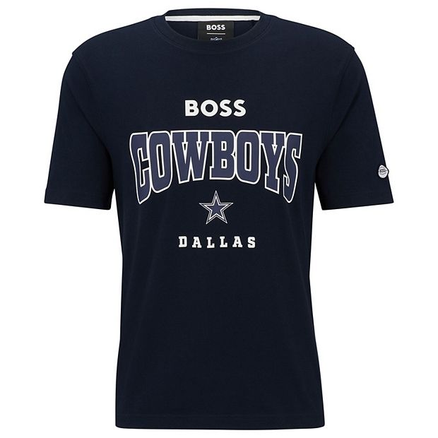 Men's Boss x NFL Navy Dallas Cowboys Huddle T-Shirt Size: Medium