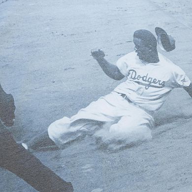 Men's Mitchell & Ness Jackie Robinson Brooklyn Dodgers Cooperstown Collection Highlight Sublimated Player Graphic T-Shirt