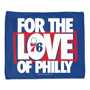 WinCraft Philadelphia 76ers 15" x 18" Slogan Rally Towel