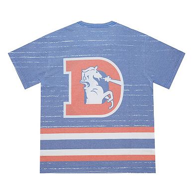 Men's Mitchell & Ness Royal Denver Broncos Jumbotron 3.0 T-Shirt
