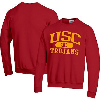 Men's Champion Cardinal USC Trojans Arch Pill Sweatshirt