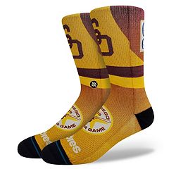 Youth Stance Yellow Boston Red Sox 2021 City Connect OTC Socks