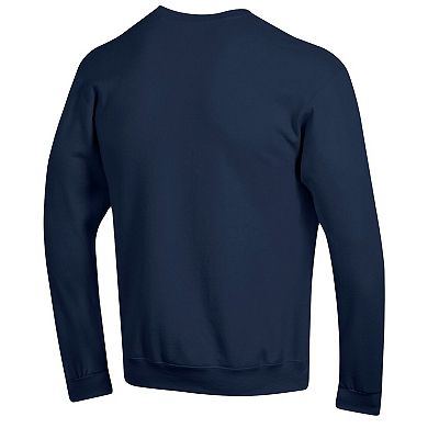Men's Champion Navy North Carolina Tar Heels Arch Pill Sweatshirt